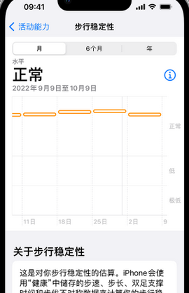 道真iPhone手机维修如何在iPhone开启'步行稳定性通知'