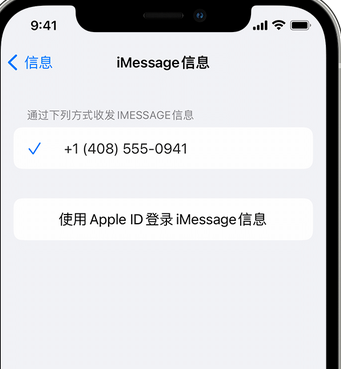 道真apple维修iPhone上无法正常发送iMessage信息