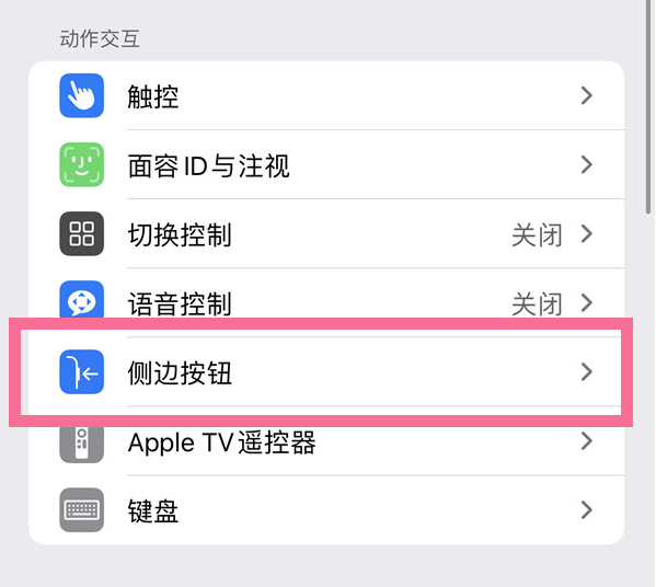 道真苹果14维修店分享iPhone14 Plus侧键双击下载功能关闭方法 