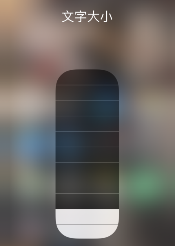 道真苹果手机维修分享小技巧：在 iPhone 控制中心快速调节字体大小 