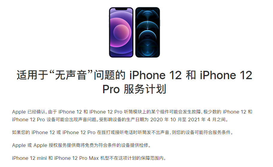 道真苹果手机维修分享iPhone 12/Pro 拨打或接听电话时无声音怎么办 