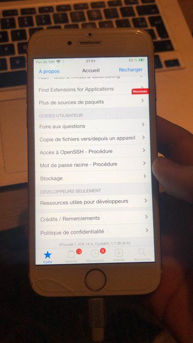 道真苹果手机维修分享iOS 14.4已被成功破解 